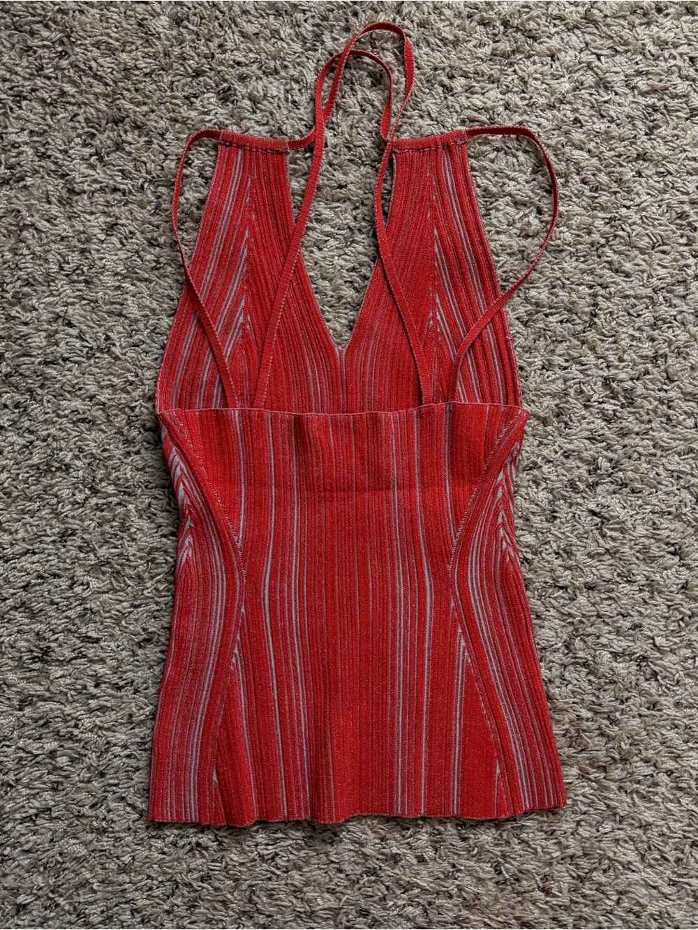 Paris Georgia Criss Cross Tank Top - Picture 2 of 4